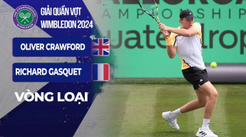 Oliver Crawford vs Richard Gasquet - Ngày 1 - Vòng loại Giải Vô địch Wimbledon 2024