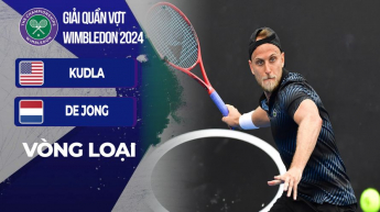 Denis Kudla vs De Jong - Ngày 1 - Vòng loại Giải Vô địch Wimbledon 2024