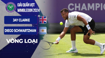 Jay Clarke vs Diego Schwartzman - Ngày 1 - Vòng loại Giải Vô địch Wimbledon 2024