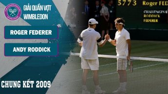 Chung kết Wimbledon 2009 Roger Federer vs Andy Roddick